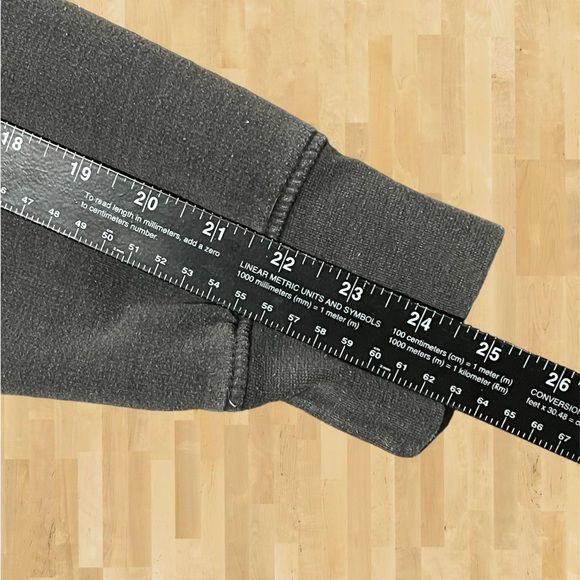 Women’s Oversize Medium Gray Pretty Little Things Sweatshirt Pullover Embroidere - Picture 5 of 7